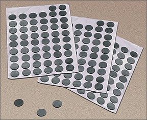 MagDots - Selbstklebende Magnete - Durchmesser 12 mm, 300 Stück