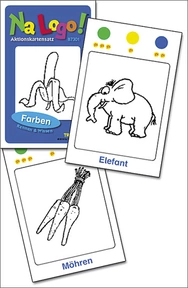 Produktabbildung zu Na Logo! - Kartensatz "Farben"