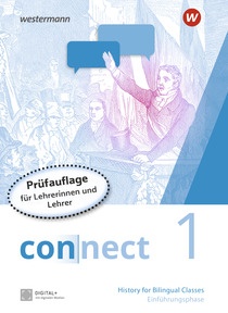 Produktabbildung zu Connect – Geschichte bilingual SII Ausgabe 2027 - Prüfauflage Schulbuch Einführungsphase