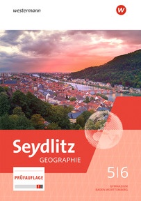 Produktabbildung zu Seydlitz Geographie – Ausgabe 2026 für Gymnasien in Baden-Württemberg - Prüfauflage Schulbuch 5/6