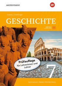 Produktabbildung zu Geschichte – Ausgabe 2026 für Gymnasien in Baden-Württemberg - Prüfauflage Schulbuch 7