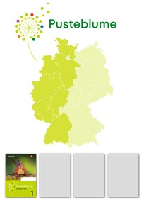 Abbildung zur Reihe Pusteblume Sachunterricht - Ausgabe 2026 für Baden-Württemberg, Bremen, Hessen, Niedersachsen, Nordrhein-Westfalen, Rheinland-Pfalz, Saarland und Schleswig-Holstein