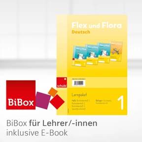 Produktabbildung zu Flex und Flora Deutsch - BiBox - Digitales Unterrichtssystem Paket 1 - Ausgabe Schweiz - Einzellizenz für Lehrpersonen