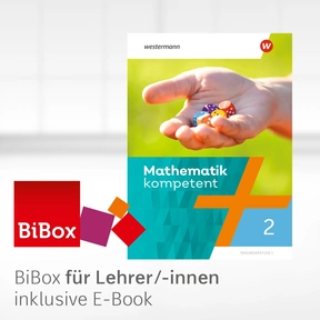 Produktabbildung zu Mathematik kompetent - BiBox - Digitales Unterrichtssystem 2 - Einzellizenz für Lehrpersonen