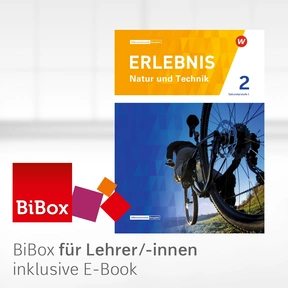Produktabbildung zu ERLEBNIS Natur und Technik - Differenzierende aktuelle Ausgabe für die Schweiz - BiBox - Digitales Unterrichtssystem 2 - Einzellizenz für Lehrpersonen