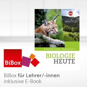 Produktabbildung zu Biologie heute - Ausgabe für die Sekundarstufe II in der Schweiz - BiBox - Digitales Unterrichtssystem - Einzellizenz für Lehrpersonen