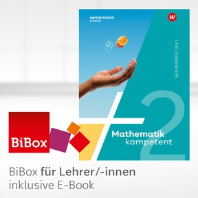Produktabbildung zu Mathematik kompetent - BiBox - Digitales Unterrichtssystem 2 - Einzellizenz für Lehrpersonen