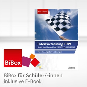 Produktabbildung zu Intensivtraining FRW für die Abschlussprüfung WMS / KV Profil M / BMS 2 - BiBox - Digitales Unterrichtssystem - Einzellizenz für Lernende (4 Jahre) - 8. Auflage 2026
