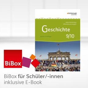 Produktabbildung zu Geschichte - Differenzierende Ausgabe für Realschulen und Gemeinschaftsschulen in Baden-Württemberg - BiBox - Das digitale Unterrichtssystem 9/10 - Klassenlizenz Premium (1 Schuljahr)