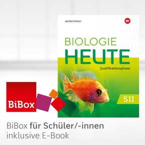 Produktabbildung zu Biologie heute SII - Ausgabe 2022 für Nordrhein-Westfalen - BiBox - Das digitale Unterrichtssystem SII Qualifikationsphase - Einzellizenz für Schüler/-innen PrintPlus (1 Schuljahr)