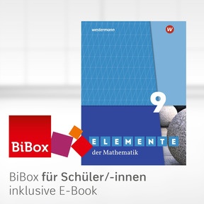 Produktabbildung zu Elemente der Mathematik SI - Ausgabe 2019 für Nordrhein-Westfalen G9 - BiBox - Das digitale Unterrichtssystem 9 - Einzellizenz für Schüler/-innen (1 Schuljahr)