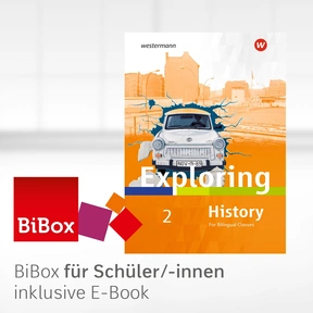 Produktabbildung zu Exploring History SI - Ausgabe 2018 - BiBox - Das digitale Unterrichtssystem 2 - Einzellizenz für Schüler/-innen (1 Schuljahr)