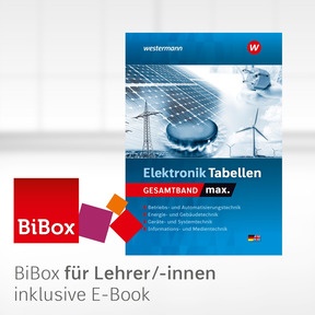 Produktabbildung zu tabellen max. - BiBox - Das digitale Unterrichtssystem Elektrotechnik - Einzellizenz für Lehrer/-innen (Dauerlizenz) - 4. Auflage 2026