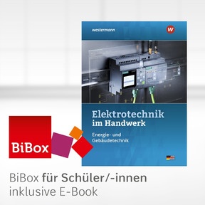 Produktabbildung zu Elektrotechnik im Handwerk - BiBox - Das digitale Unterrichtssystem - Einzellizenz für Schüler/-innen (1 Jahr) - 7. Auflage 2022