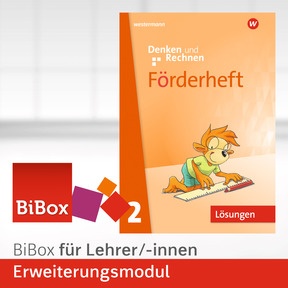 Produktabbildung zu Denken und Rechnen - Allgemeine Ausgabe 2024 - BiBox - Erweiterungsmodul Lösungen Förderheft 2 zur Ausleihversion - Kollegiumslizenz für Lehrer/-innen (Dauerlizenz)