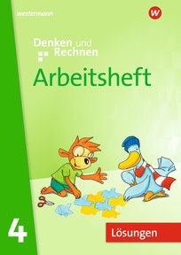 Produktabbildung zu Denken und Rechnen - Allgemeine Ausgabe 2024 - Lösungen zum Arbeitsheft 4 - Download