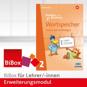 Produktabbildung zu Denken und Rechnen - Allgemeine Ausgabe 2024 - BiBox - Erweiterungsmodul Wortspeicherkarten 2 zur Ausleihversion - Kollegiumslizenz für Lehrer/-innen (Dauerlizenz)