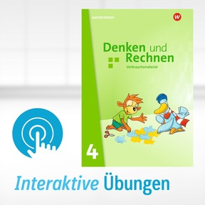 Produktabbildung zu Denken und Rechnen - Allgemeine Ausgabe 2024 - Interaktive Übungen 4 - Einzellizenz (1 Schuljahr)
