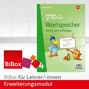 Produktabbildung zu Denken und Rechnen - Allgemeine Ausgabe 2024 - BiBox - Erweiterungsmodul Wortspeicher 4 zur Verbrauchsversion - Einzellizenz für Lehrer/-innen (Dauerlizenz)