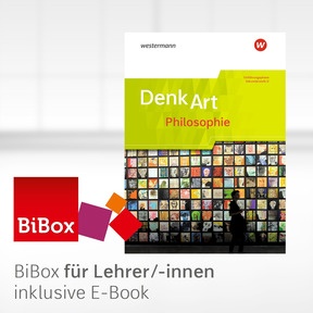Produktabbildung zu DenkArt - Arbeitsbücher Philosophie für die gymnasiale Oberstufe - Ausgabe Nordrhein-Westfalen u.a. - BiBox - Das digitale Unterrichtssystem Einführungsphase - Kollegiumslizenz für Lehrer/-innen (1 Schuljahr)