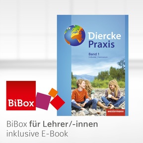 Produktabbildung zu Diercke Praxis SI - Ausgabe 2017 für Gymnasien in Nordrhein-Westfalen G8 - BiBox - Das digitale Unterrichtssystem 1 - Kollegiumslizenz für Lehrer/-innen (1 Schuljahr)