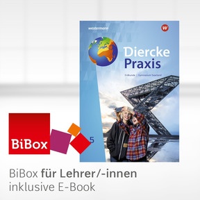 Produktabbildung zu Diercke Praxis SI - Aktuelle Ausgabe für Gymnasien im Saarland - BiBox - Das digitale Unterrichtssystem 5 - Kollegiumslizenz für Lehrer/-innen (1 Schuljahr)