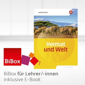 Produktabbildung zu Heimat und Welt - Aktuelle Ausgabe Sachsen-Anhalt - BiBox - Das digitale Unterrichtssystem 7 - Kollegiumslizenz für Lehrer/-innen (1 Schuljahr)