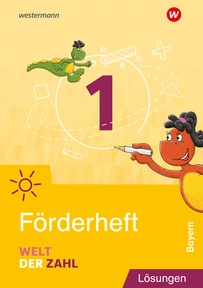 Produktabbildung zu Welt der Zahl - Ausgabe 2022 für Bayern - Lösungen zum Förderheft 1 - Download