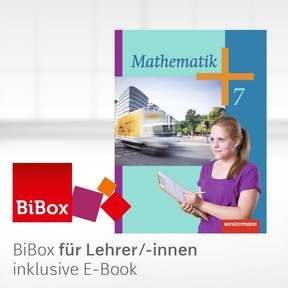Produktabbildung zu Mathematik - Ausgabe 2014 für die Klassen 6 und 7 Sekundarstufe I - BiBox - Das digitale Unterrichtssystem 7 - Kollegiumslizenz für Lehrer/-innen (1 Schuljahr)