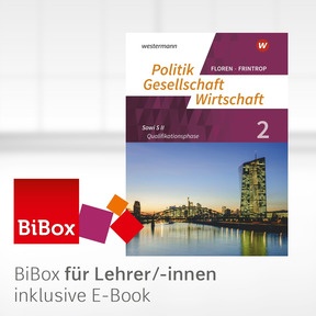 Produktabbildung zu Politik-Gesellschaft-Wirtschaft - Sozialwissenschaften in der gymnasialen Oberstufe - Ausgabe 2019 - BiBox - Das digitale Unterrichtssystem 2 - Kollegiumslizenz für Lehrer/-innen (1 Schuljahr)