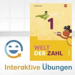 Produktabbildung zu Welt der Zahl - Ausgabe 2022 für Bayern - Interaktive Übungen 1