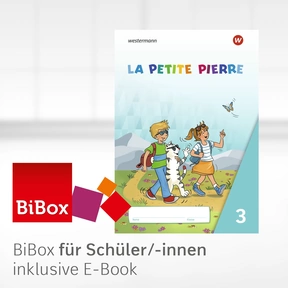 Produktabbildung zu LA PETITE PIERRE - Ausgabe 2020 für die Klassen 3/4 - BiBox - Das digitale Unterrichtssystem 3 - Einzellizenz für Schüler/-innen (1 Schuljahr)