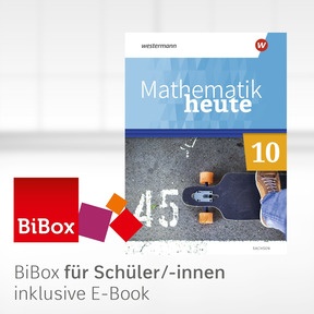 Produktabbildung zu Mathematik heute - Ausgabe 2020 für Sachsen - BiBox - Das digitale Unterrichtssystem 10 - Klassenlizenz Premium (1 Schuljahr)
