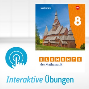 Produktabbildung zu Elemente der Mathematik SI - Ausgabe 2023 für Niedersachsen - Interaktive Übungen 8 - Einzellizenz (1 Schuljahr)