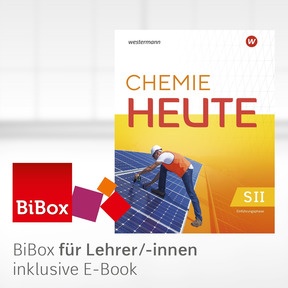 Produktabbildung zu Chemie heute SII - Ausgabe 2025 für Hessen - BiBox - Das digitale Unterrichtssystem Einführungsphase - Kollegiumslizenz für Lehrer/-innen (1 Schuljahr)
