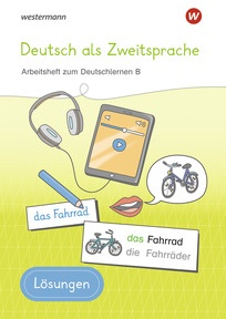 Produktabbildung zu Westermann Unterrichtsmaterialien Grundschule - Lösungen DaZ Arbeitsheft zum Deutschlernen B - Download