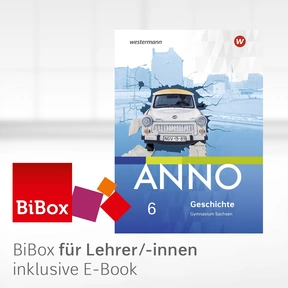 Produktabbildung zu ANNO - Ausgabe 2019 für Gymnasien in Sachsen - BiBox - Das digitale Unterrichtssystem 6 - Einzellizenz für Lehrer/-innen (Dauerlizenz)
