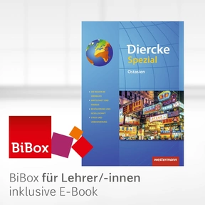 Produktabbildung zu Diercke Spezial - Aktuelle Ausgabe für die Sekundarstufe II - BiBox - Das digitale Unterrichtssystem Ostasien - Einzellizenz für Lehrer/-innen (Dauerlizenz)