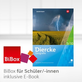 Produktabbildung zu Diercke Geografie - Ausgabe 2024 für Mecklenburg-Vorpommern - BiBox - Das digitale Unterrichtssystem 9 / 10 - Klassensatz PrintPlus (1 Schuljahr)