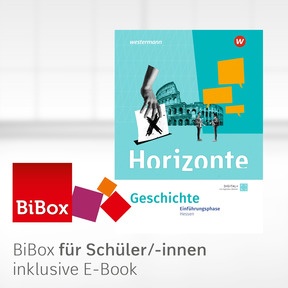 Produktabbildung zu Horizonte – Ausgabe 2026 für die Sekundarstufe II in Hessen - BiBox – Das digitale Unterrichtssystem Einführungsphase - Einzellizenz für Schüler/-innen (1 Schuljahr)