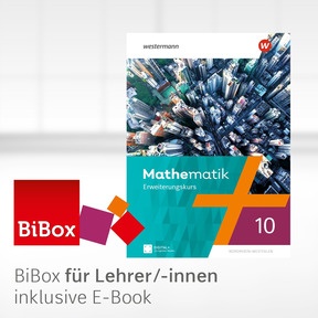 Produktabbildung zu Mathematik - Ausgabe 2022 für Nordrhein-Westfalen - BiBox - Das digitale Unterrichtssystem 10E - Einzellizenz für Lehrer/-innen (Dauerlizenz)