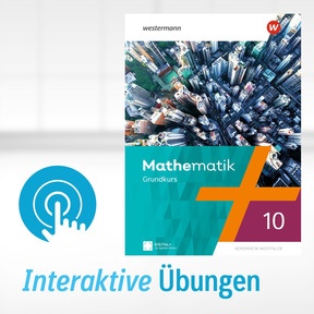 Produktabbildung zu Mathematik - Ausgabe 2022 für Nordrhein-Westfalen - Interaktive Übungen 10 Hauptschulabschluss - Einzellizenz (1 Schuljahr)