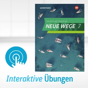 Produktabbildung zu Mathematik Neue Wege SI - Ausgabe 2019 für Nordrhein-Westfalen und Schleswig-Holstein G9 - Interaktive Übungen 7 - Einzellizenz (1 Schuljahr)