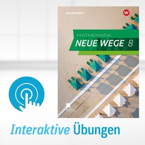 Produktabbildung zu Mathematik Neue Wege SI - Ausgabe 2023 für Niedersachsen - Interaktive Übungen 8 - Einzellizenz (1 Schuljahr)