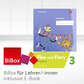 Produktabbildung zu Flex and Flory 3-4 - Ausgabe 2023 - BiBox - Das digitale Unterrichtssystem 3 - Einzellizenz für Lehrer/-innen (Dauerlizenz)