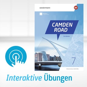 Produktabbildung zu Camden Road - Ausgabe 2024 für Realschulen in Bayern - Interaktive Übungen 7 - Einzellizenz (1 Schuljahr)