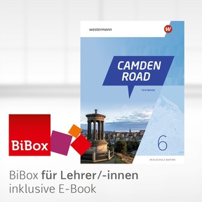Produktabbildung zu Camden Road - Ausgabe 2024 für Realschulen in Bayern - BiBox - Das digitale Unterrichtssystem 6 - Kollegiumslizenz für Lehrer/-innen (Dauerlizenz)