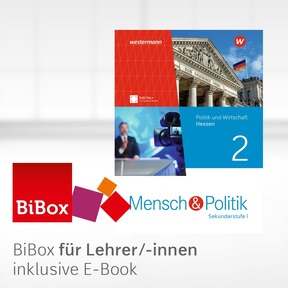 Produktabbildung zu Mensch und Politik SI - Ausgabe 2025 für Hessen - BiBox - Das digitale Unterrichtssystem 2 - Kollegiumslizenz für Lehrer/-innen (Dauerlizenz)