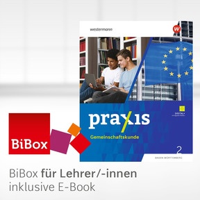 Produktabbildung zu Praxis Gemeinschaftskunde - Ausgabe 2025 für Baden-Württemberg - BiBox - Das digitale Unterrichtssystem 2 - Kollegiumslizenz für Lehrer/-innen (1 Schuljahr)