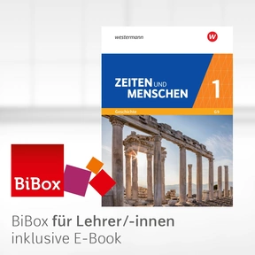 Produktabbildung zu Zeiten und Menschen - Geschichtswerk für das Gymnasium (G9) in Nordrhein-Westfalen - Neubearbeitung - BiBox - Das digitale Unterrichtssystem 1 - Einzellizenz für Lehrer/-innen (Dauerlizenz)